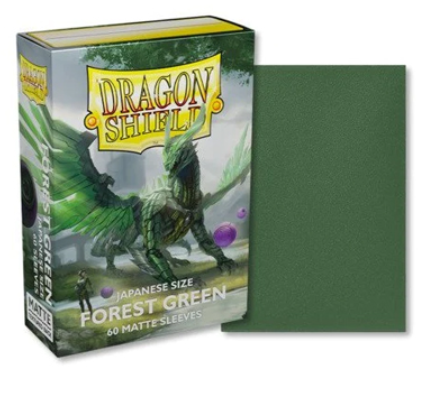 (image for) Dragon Shield Forest Green Small Sleeves